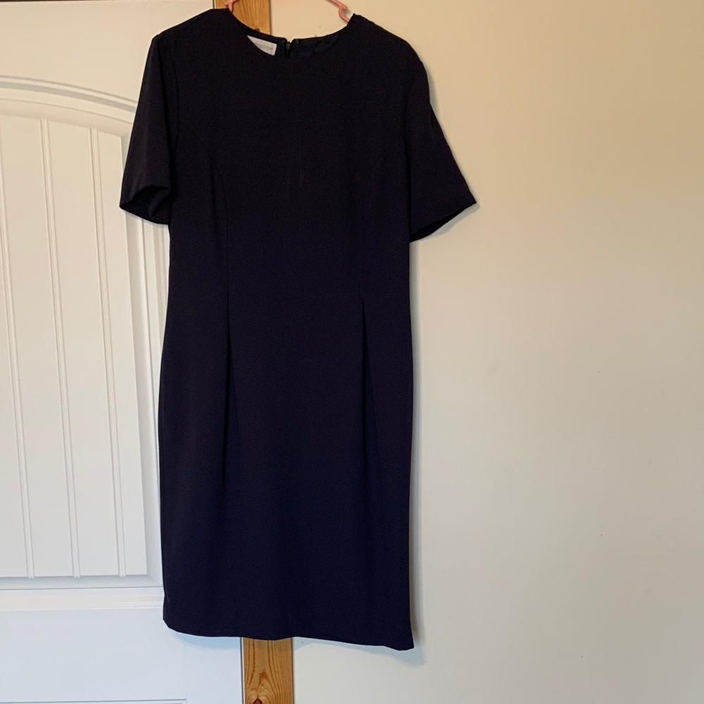 Worthington Navy Blue Lined Dress